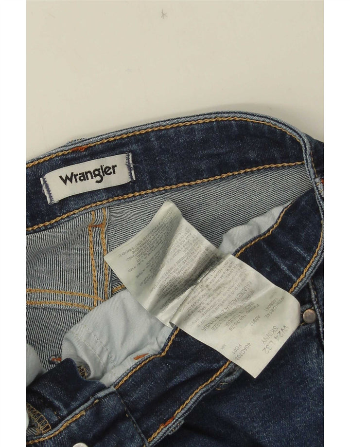 Jeans skinny feminino Wrangler W24 L32 azul