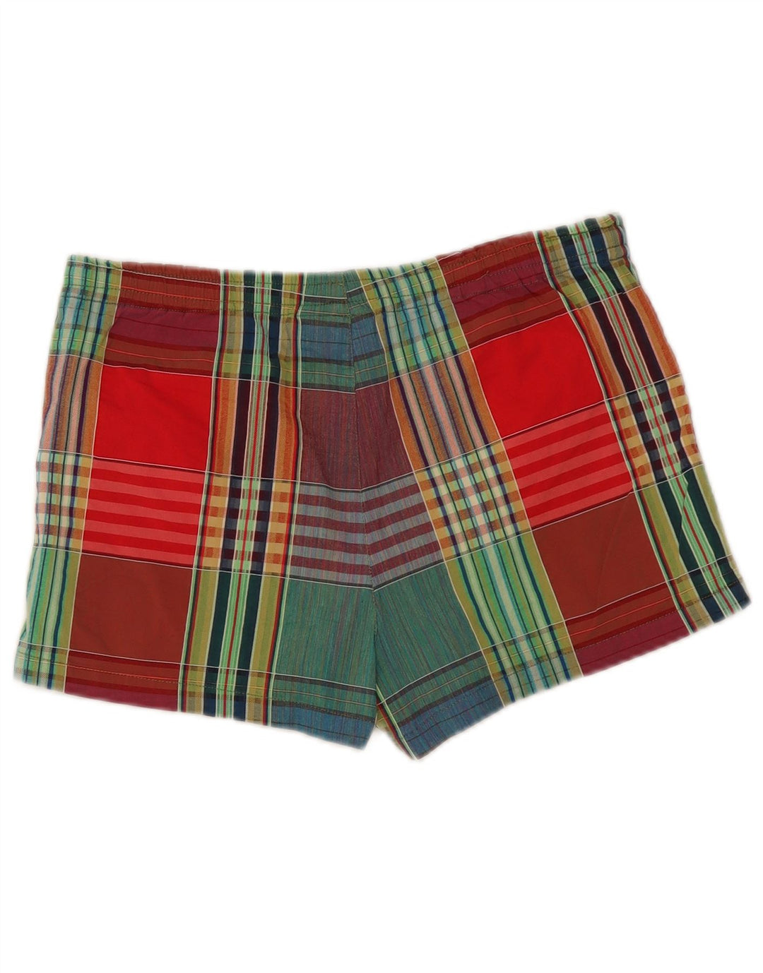 Belfe & Belfe Shorts de natação masculino IT 50 grande algodão xadrez multicolorido
