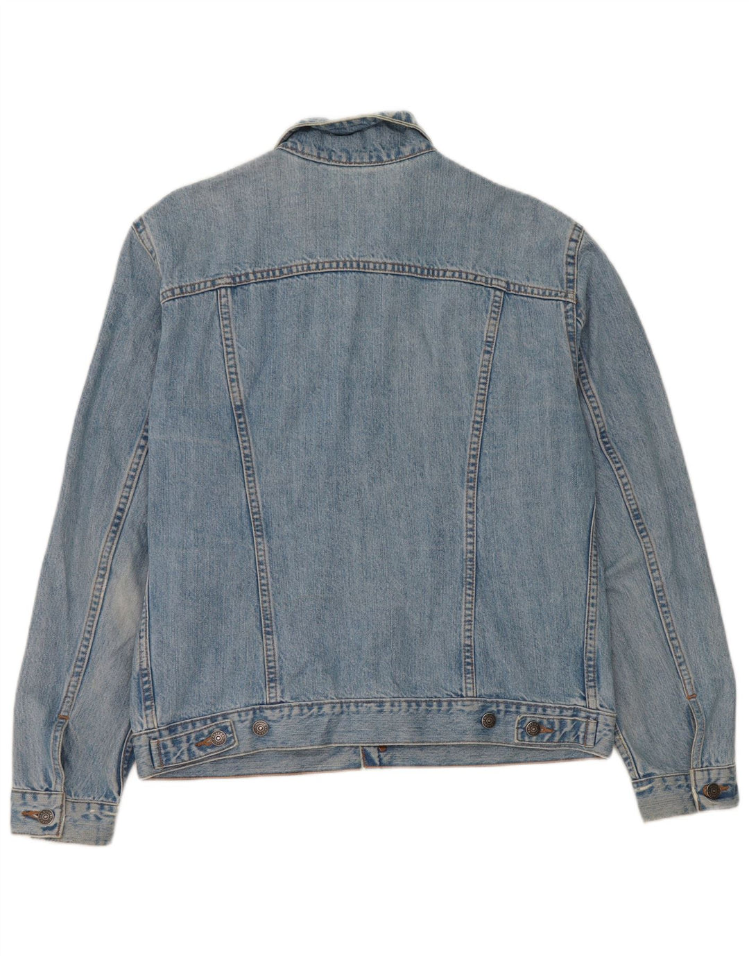 Jaqueta jeans masculina Carrera UK 40 grande algodão azul