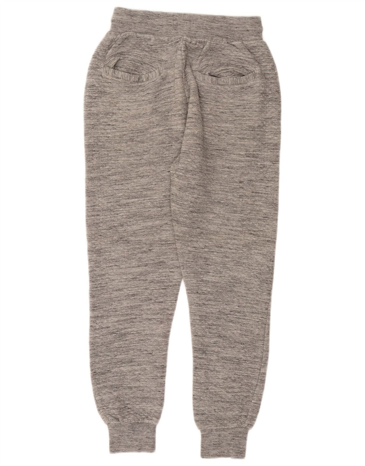 Calça de treino masculina Zara Joggers cinza médio manchado