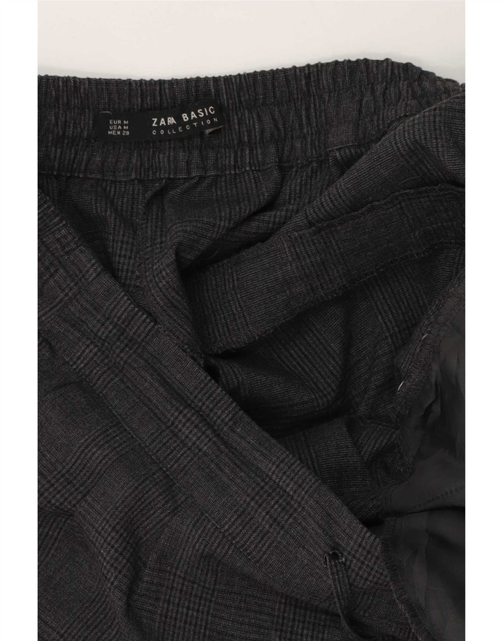 Calça Chino Cônica Feminina Zara Médio W28 L27 Cinza