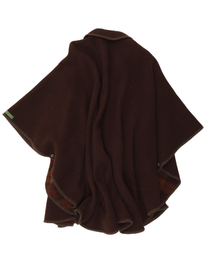 Casaco feminino Tyroland com capuz solto IT 44 lã marrom médio
