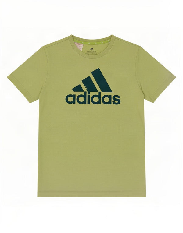 Camiseta Adidas Meninas Graphic 15-16 Anos Verde Algodão