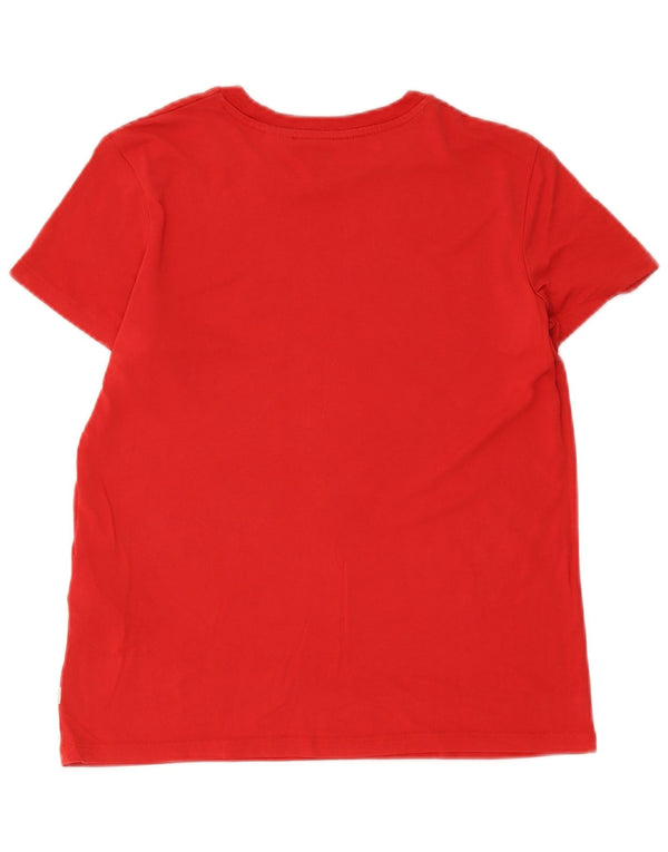 Camiseta feminina gráfica Levi's Top UK 12 Médio Vermelho Modal