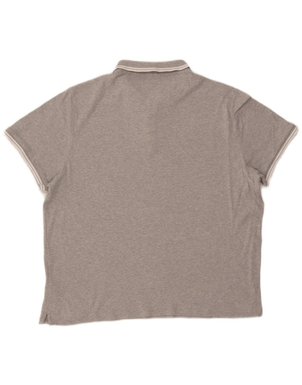 Camisa polo masculina Michael Kors 2XL algodão cinza