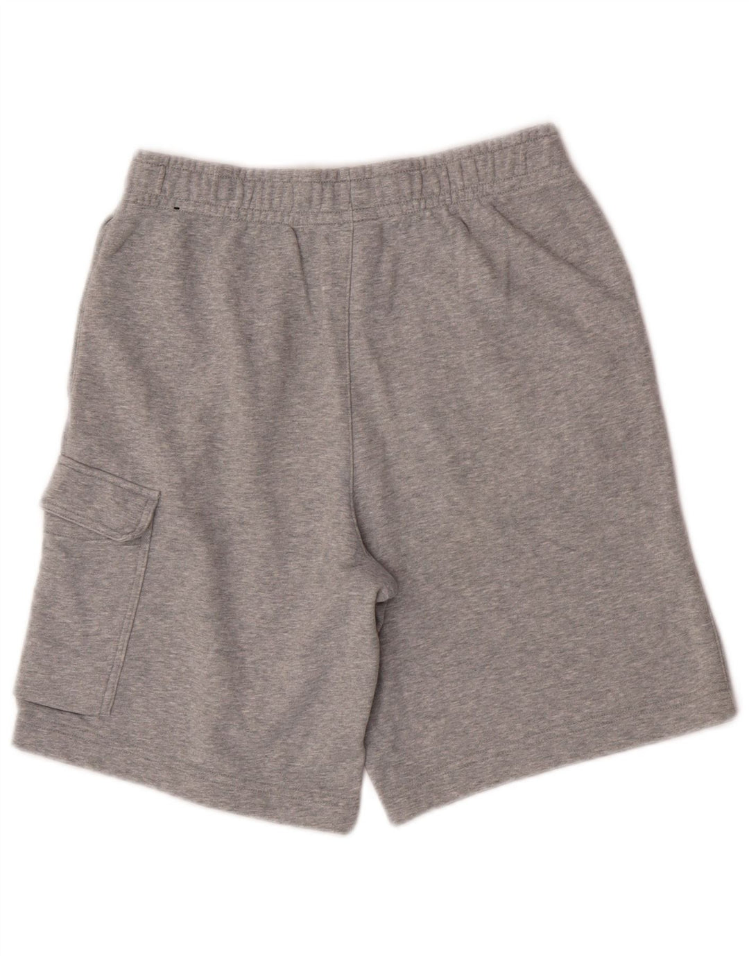 Shorts esportivos masculinos Nike médio cinza algodão
