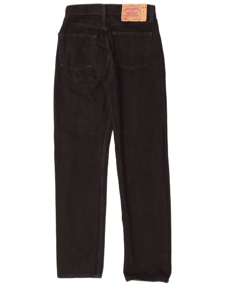 Jeans Levi's 501 Straight Masculino W30 L32 Algodão Preto