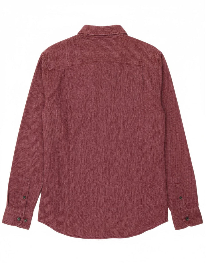 Camisa masculina de flanela PENGUIN XS algodão marrom