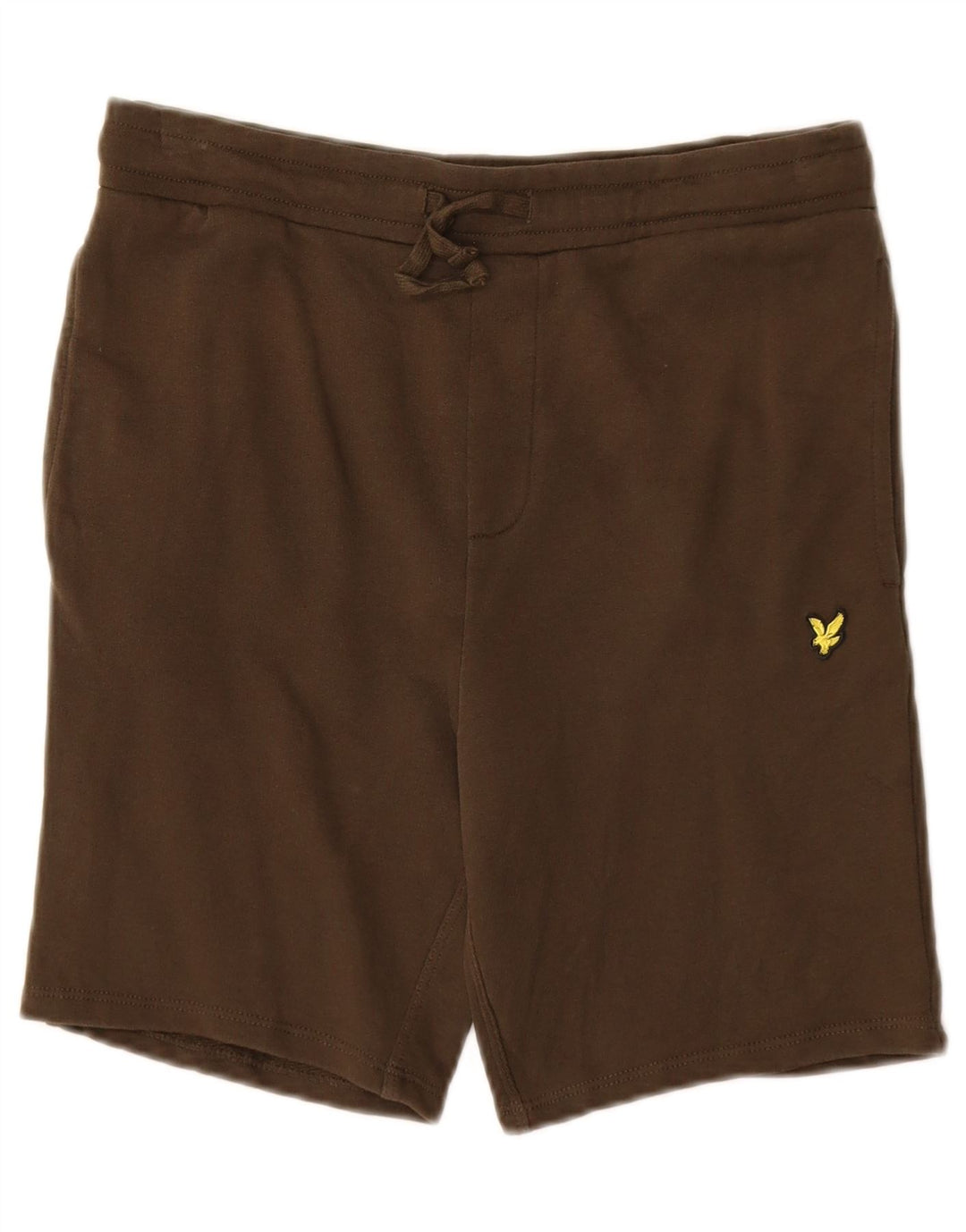 Shorts esportivos para meninos Lyle & Scott 12-13 anos algodão marrom