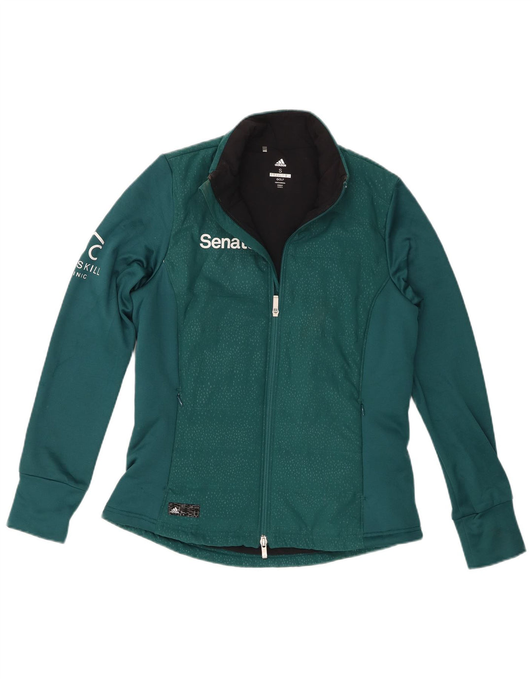 Adidas Mens Graphic Tracksuit Top Jacket Pequeno Verde Poliéster