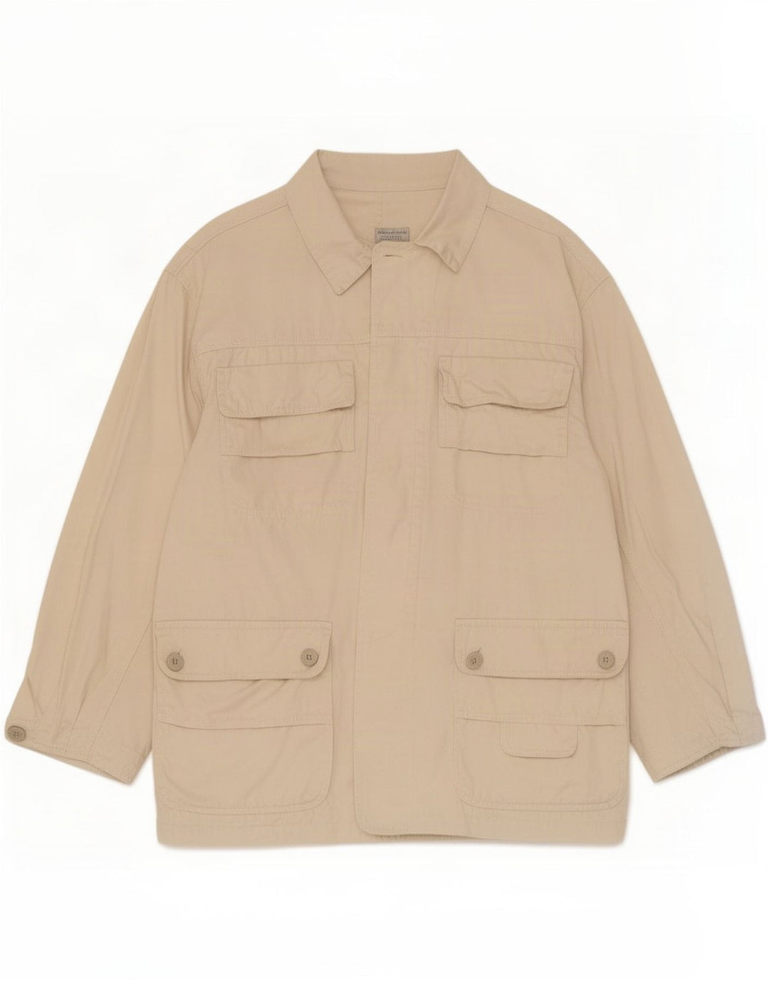 Jaqueta utilitária masculina POP 84 UK 40 grande bege