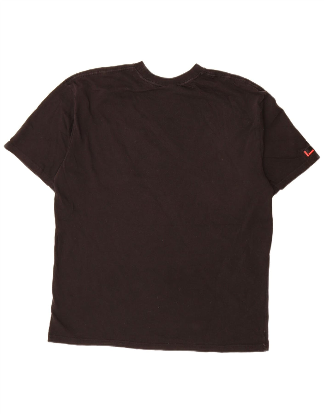Camiseta masculina Fubu com estampa gráfica grande de algodão preto