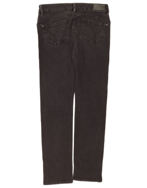 Calvin Klein Calça Jeans Feminina Slim W29 L30 Cinza