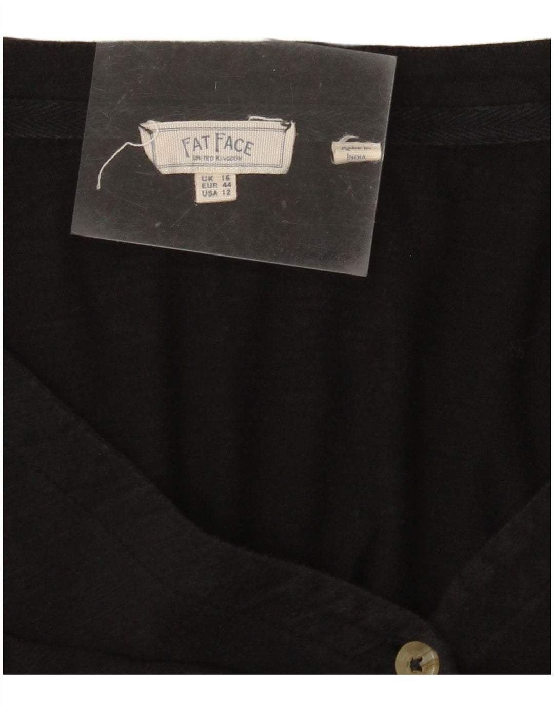 Blusa feminina FAT FACE UK 16 grande preta