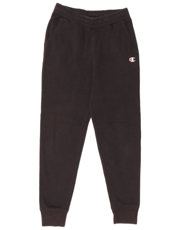Calça de treino masculina Champion Joggers pequeno algodão preto