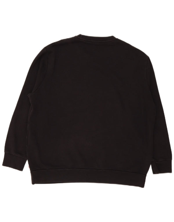 Moletom masculino Levi's Graphic Standard Fit Jumper XL preto algodão