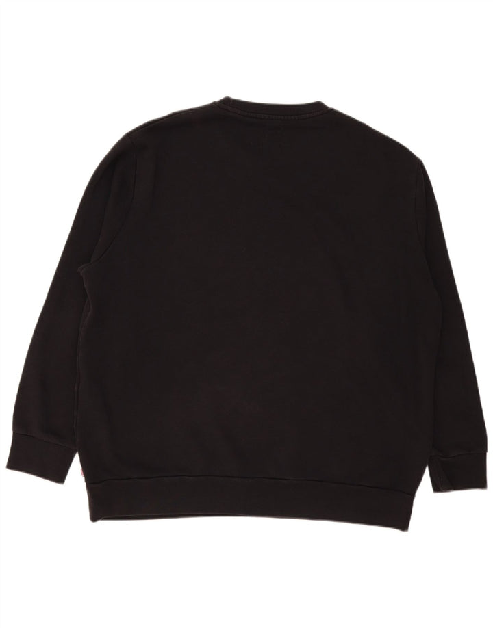 Moletom masculino Levi's Graphic Standard Fit Jumper XL preto algodão