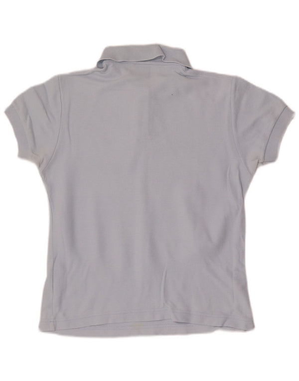 Polo feminino Fila Crop IT 40 pequeno algodão azul
