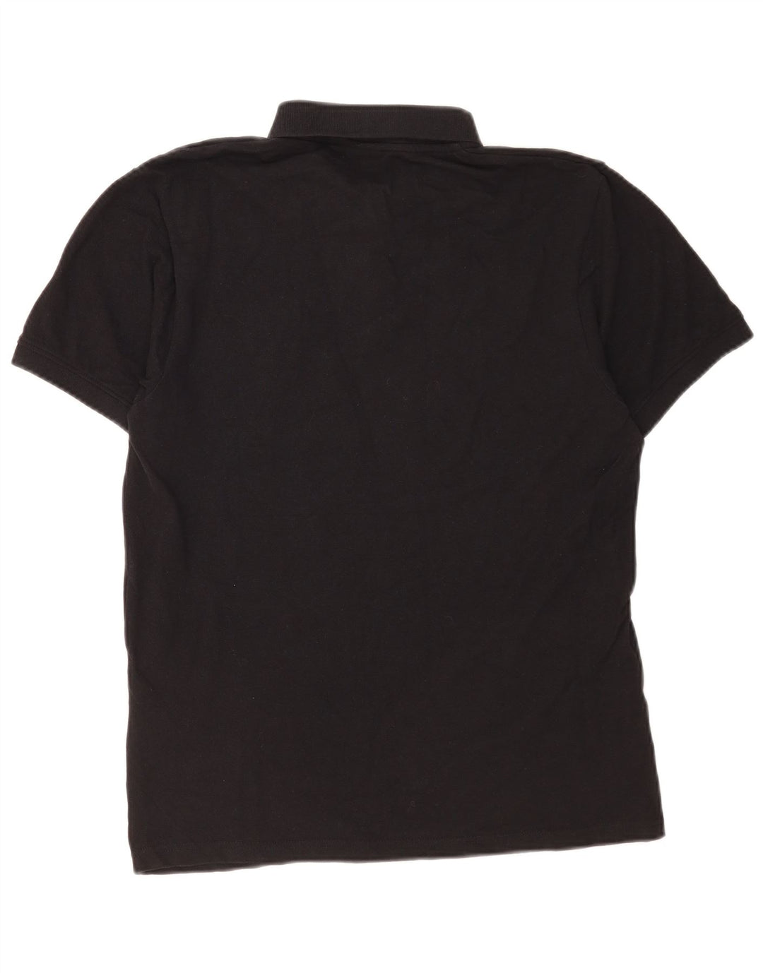 Camisa polo masculina Russell Athletic grande algodão preto