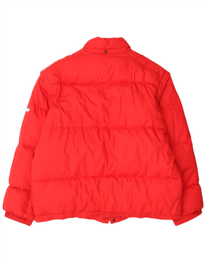 Jaqueta de esqui masculina vintage IT 52 XL vermelha