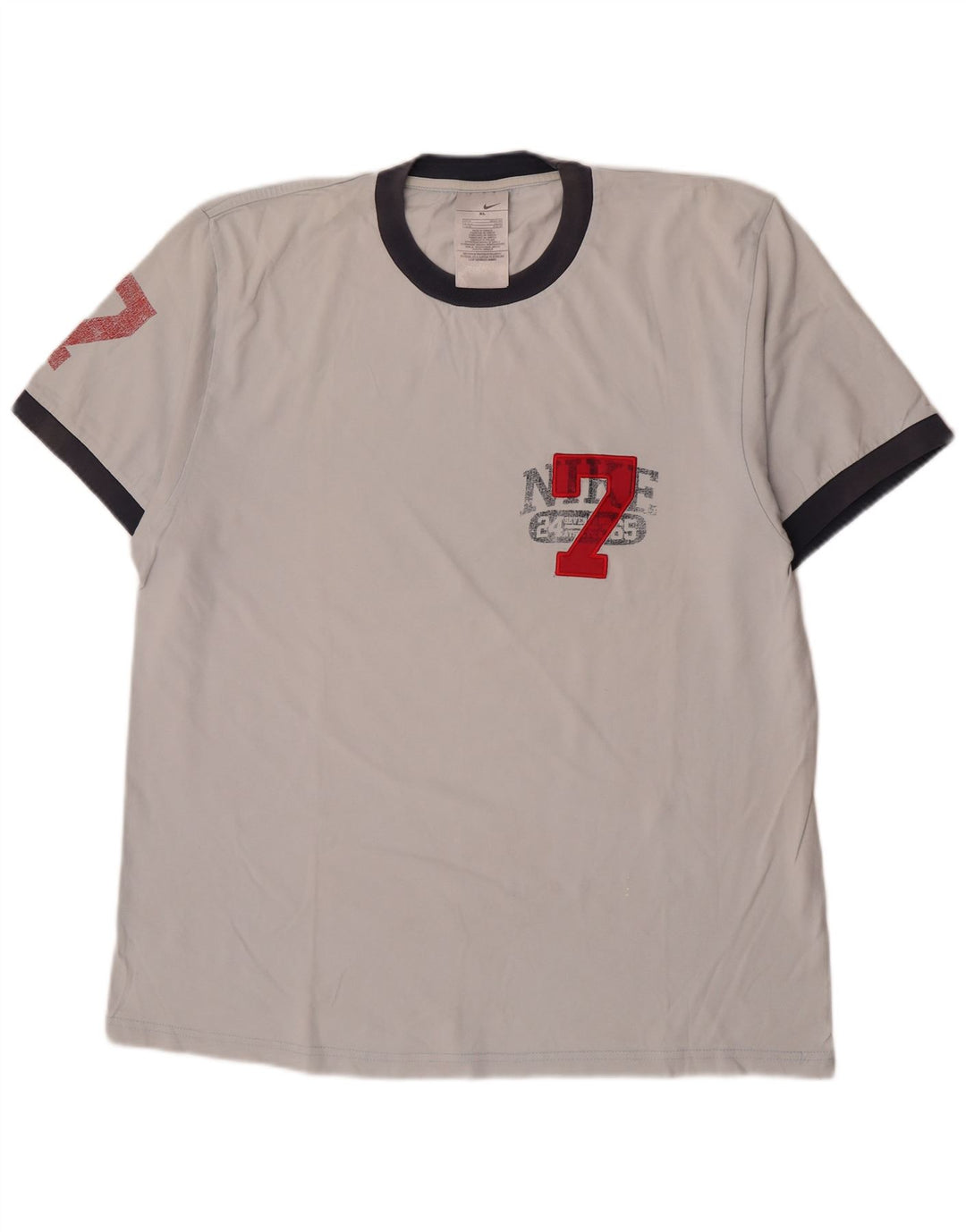 Camiseta Nike masculina gráfica Top XL algodão branco