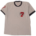 Camiseta Nike masculina gráfica Top XL algodão branco