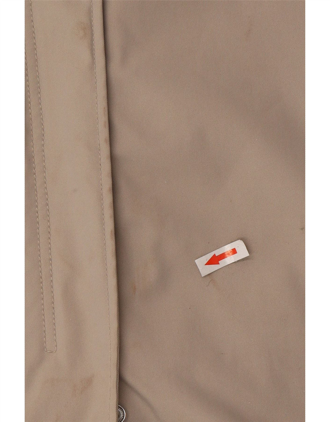 Capa de chuva grande com capuz Esprit para mulher UK 6 XS poliéster bege