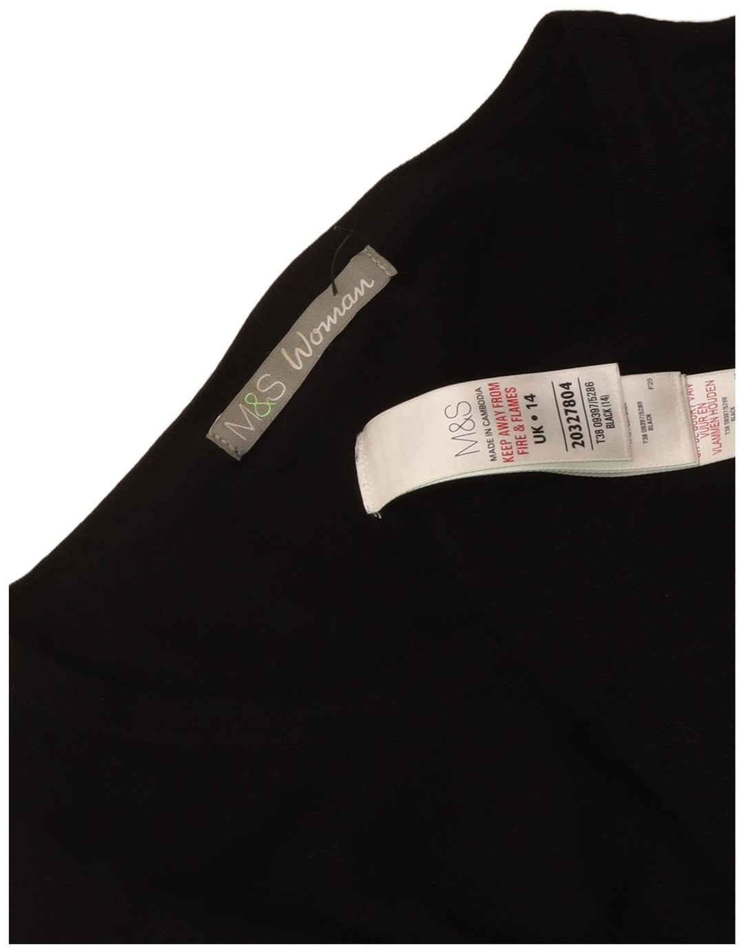Suéter cardigã feminino Marks & Spencer UK 14 viscose preta média