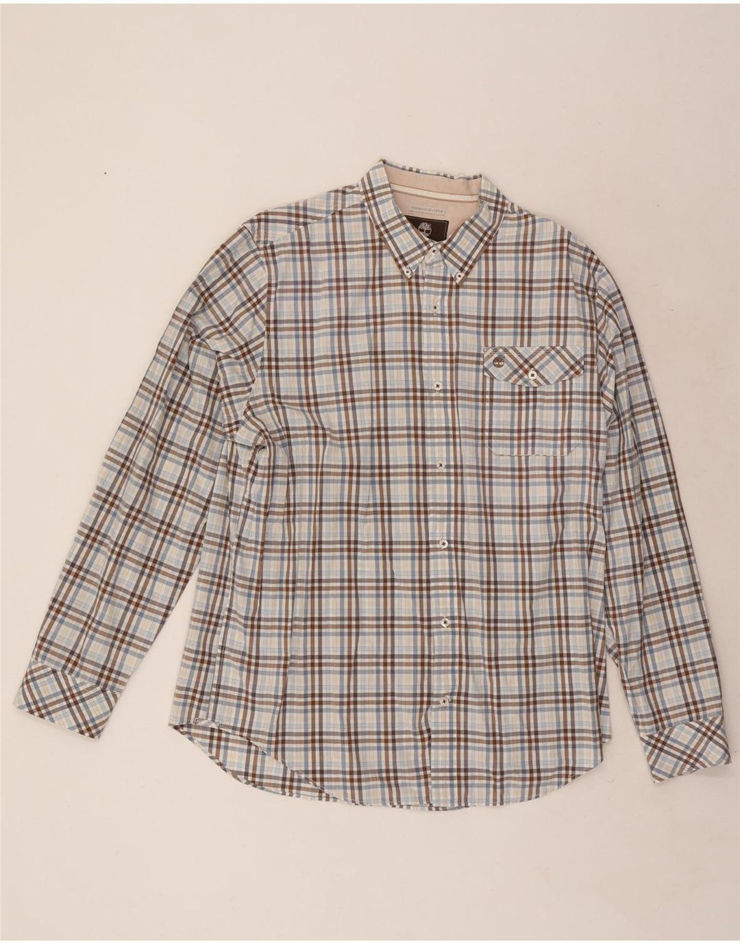 Camisa masculina Regular Fit da Timberland XL xadrez multicolorida