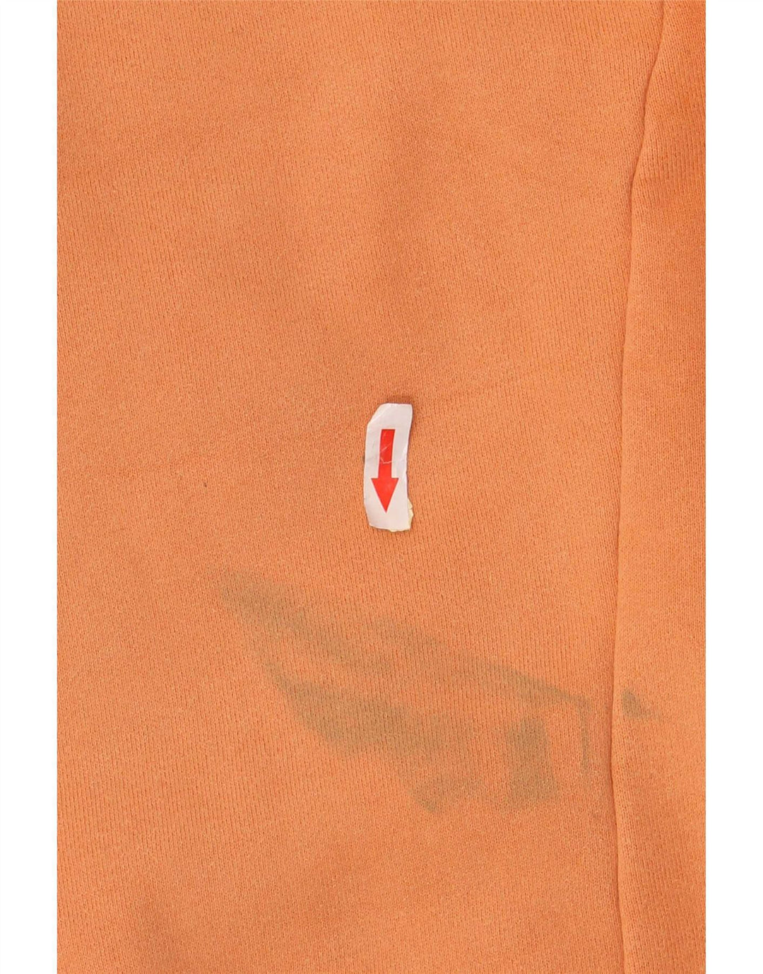 Suéter feminino Rip Curl com capuz e zíper Reino Unido 12 algodão laranja médio
