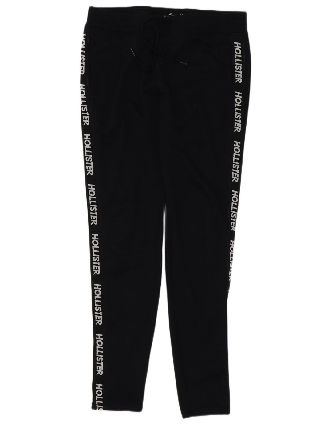 Calça de treino masculina Hollister Graphic azul marinho médio algodão