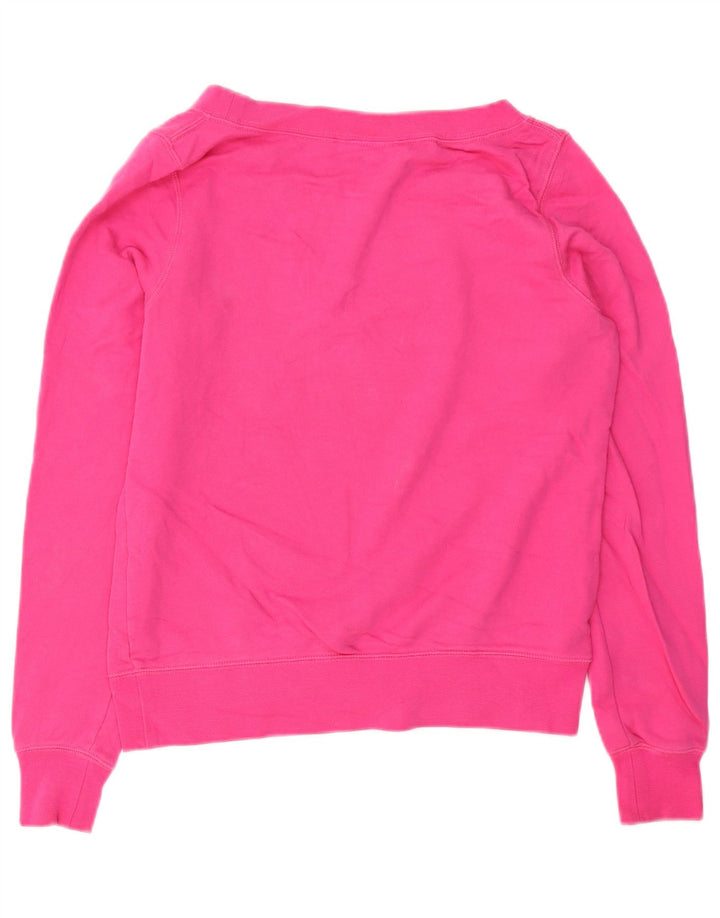 Moletom gráfico feminino Nike Jumper UK 14 médio rosa algodão