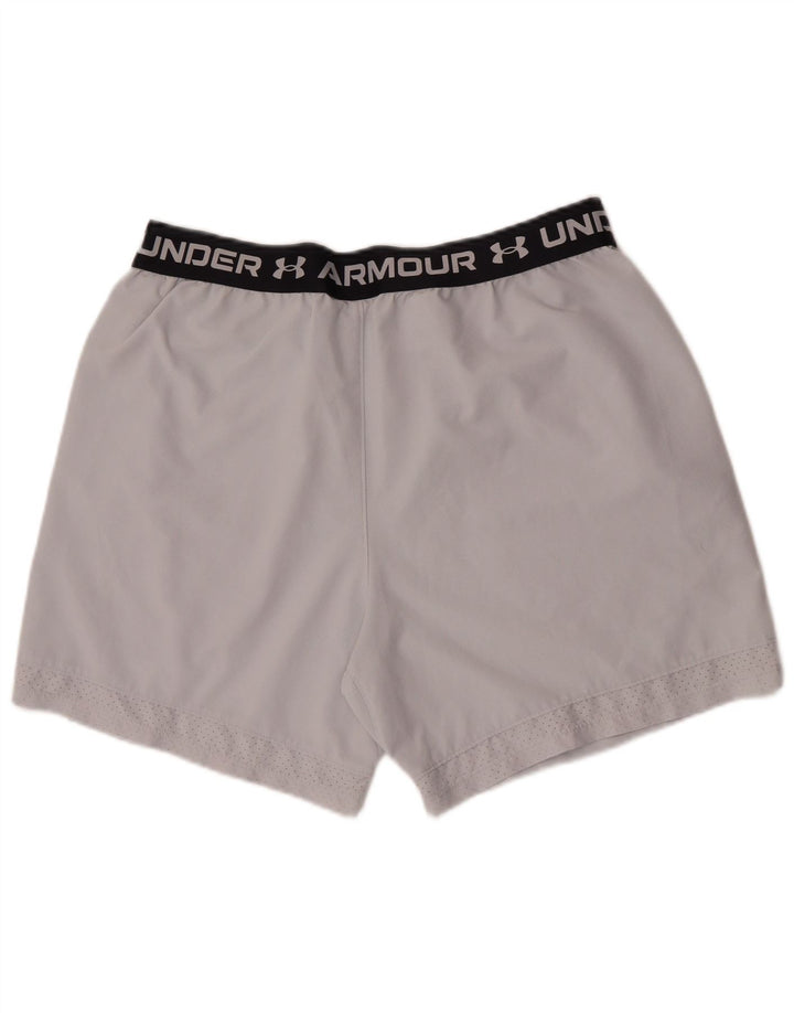 Under Armour Mens Fitted Graphic Sport Shorts XL Poliéster Branco