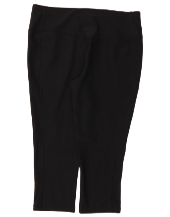 Leggings Nike Dri Fit Capri UK 14 Grande Poliéster Preto