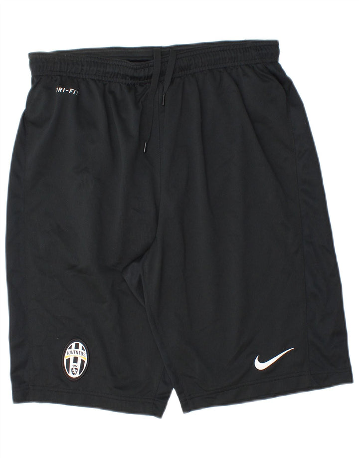 Nike Mens Juventus Sport Shorts Pequeno Poliéster Preto