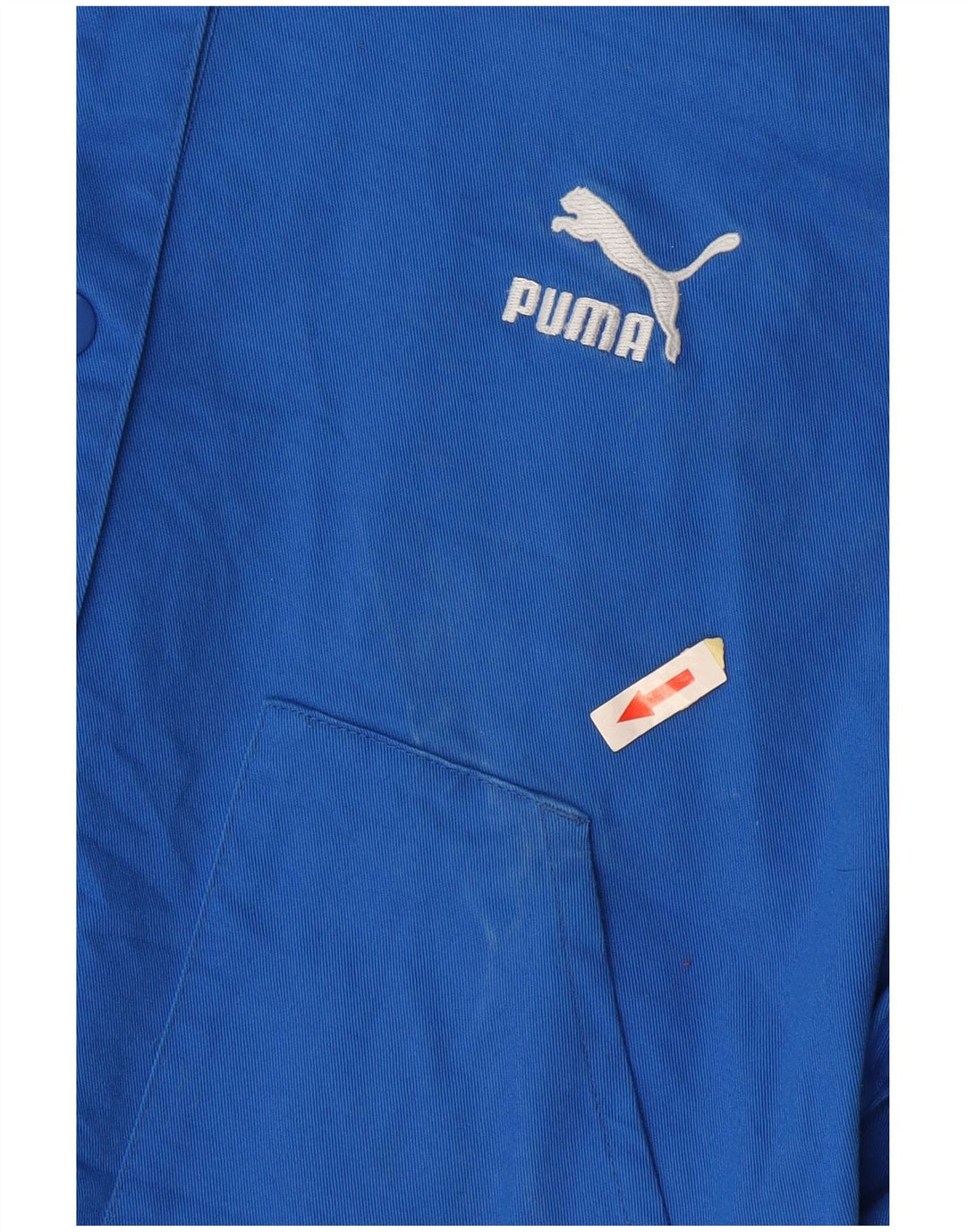 Jaqueta bomber feminina PUMA UK 14 algodão azul médio