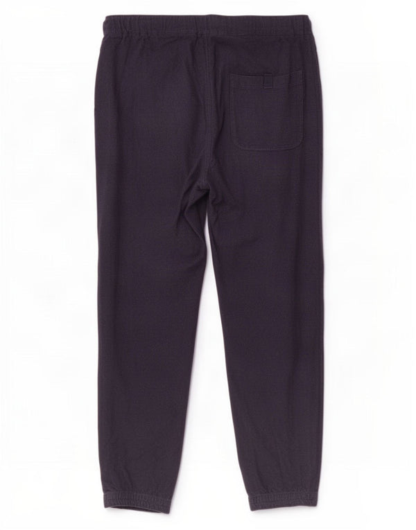 Zara Mens Joggers Calça Casual Grande W32 L27 Azul Marinho