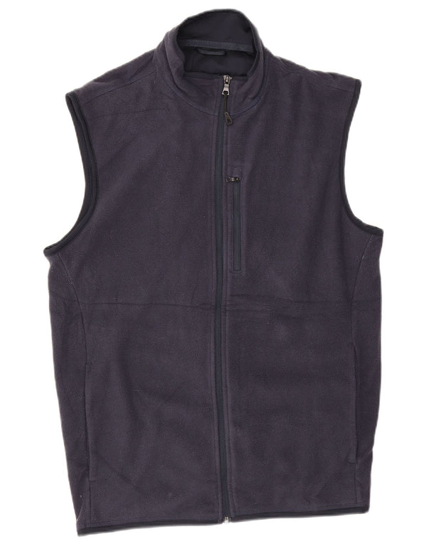 Jaqueta de lã masculina Marks & Spencer Reino Unido 40 grande azul marinho