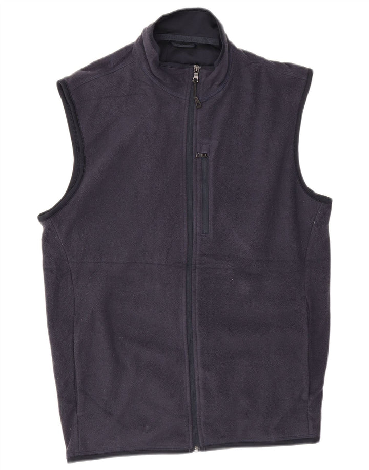 Jaqueta de lã masculina Marks & Spencer Reino Unido 40 grande azul marinho