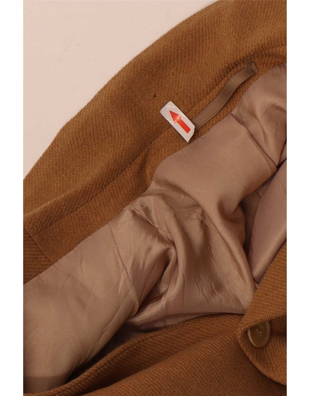 Jaqueta Blazer Masculina Hugo Boss com 3 Botões Reino Unido 42 XL Lã Bege