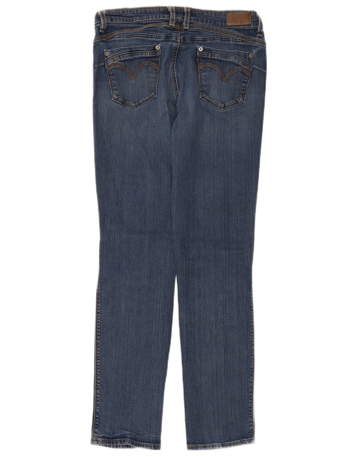 Jeans skinny feminino Levi's US 12 grande W31 L32 azul