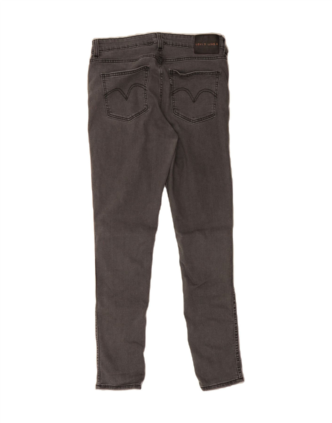 LEVI'S Womens Skinny Jeans W32 L30 Grey Cotton Vintage Levi's and Second-Hand Levi's from Messina Hembry 
