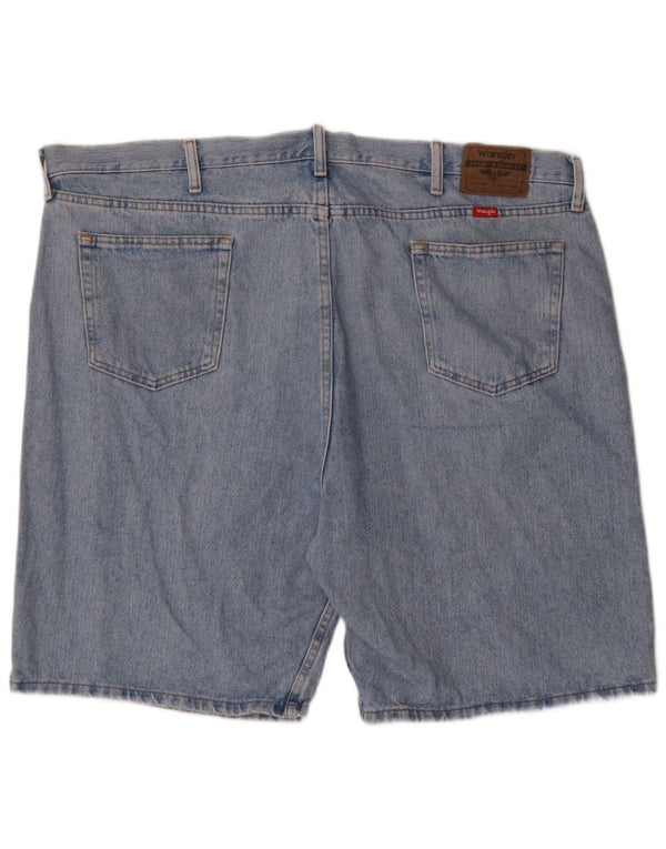 Shorts jeans masculino com ajuste relaxado WRANGLER W46 3XL algodão azul