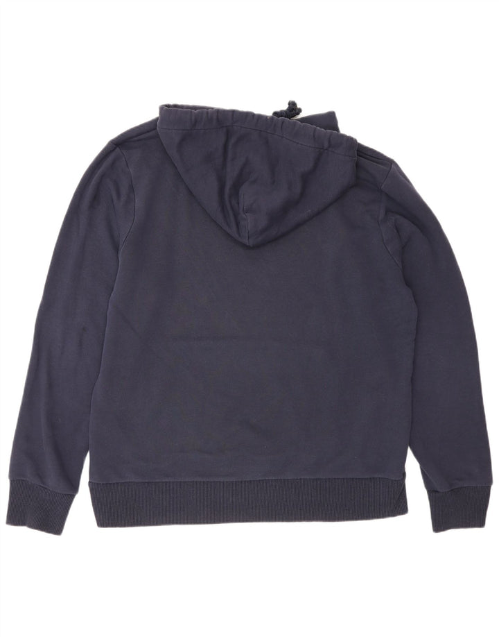 Jumper com capuz gráfico masculino Franklin Marshall XL azul marinho