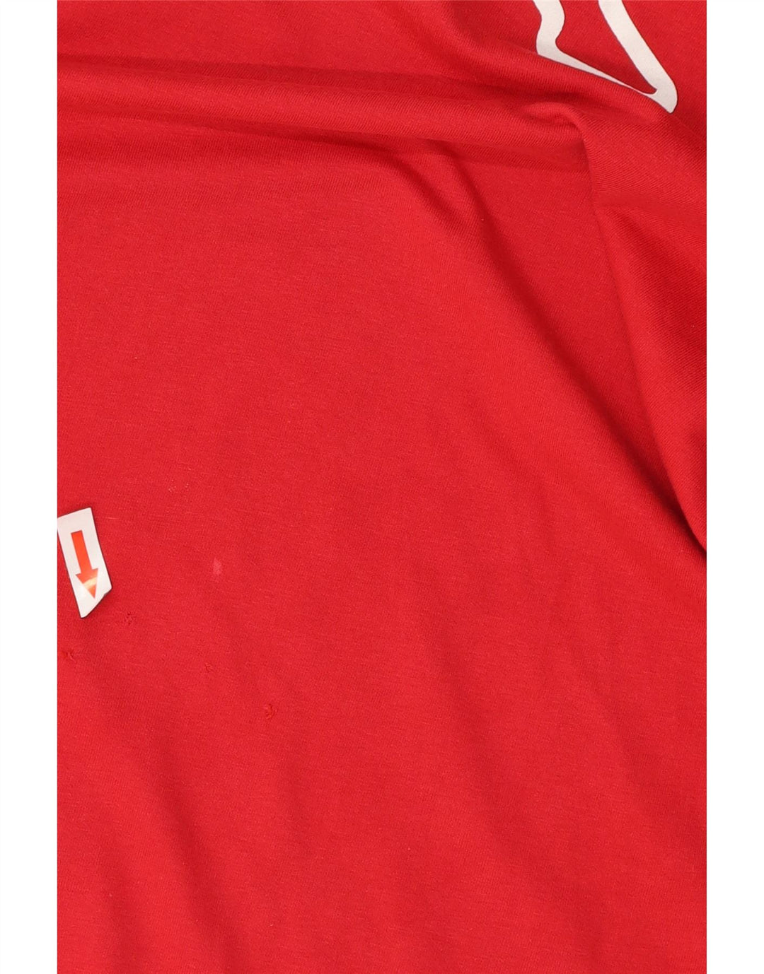 Camiseta gráfica masculina Kappa Top pequeno vermelho