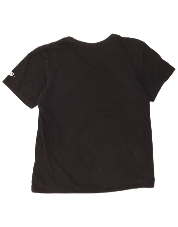 Camiseta Nike Masculina Athletic Cut Graphic Top Médio Algodão Preto