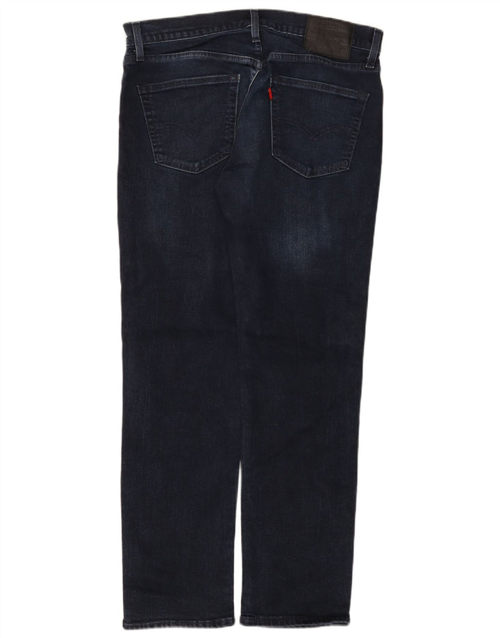 Levi's Masculino 511 Slim Jeans W34 L30 Azul Marinho Algodão