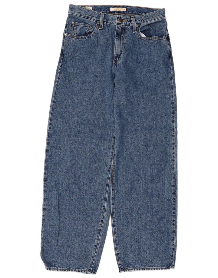 Jeans feminino Levi'S Baggy Dad Wide Leg W27 L30 algodão azul