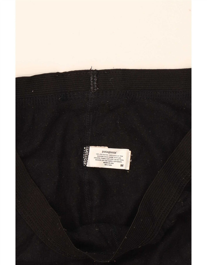 Leggings femininos Patagonia UK 14 poliéster preto médio