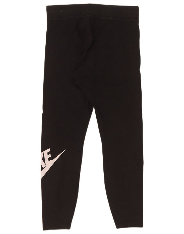 Leggings Nike Femininas Graphic UK 16 Grande Algodão Preto